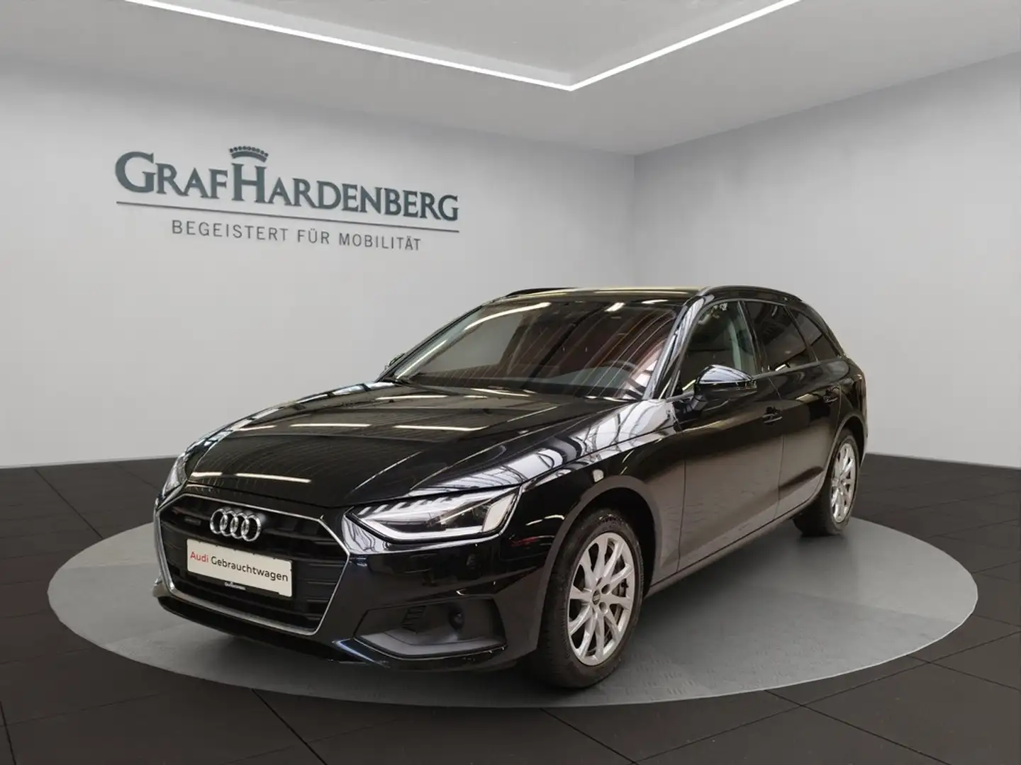 Audi A4 Avant 40 TDI qu. S tronic AHK MMI Navi plus Schwarz - 1