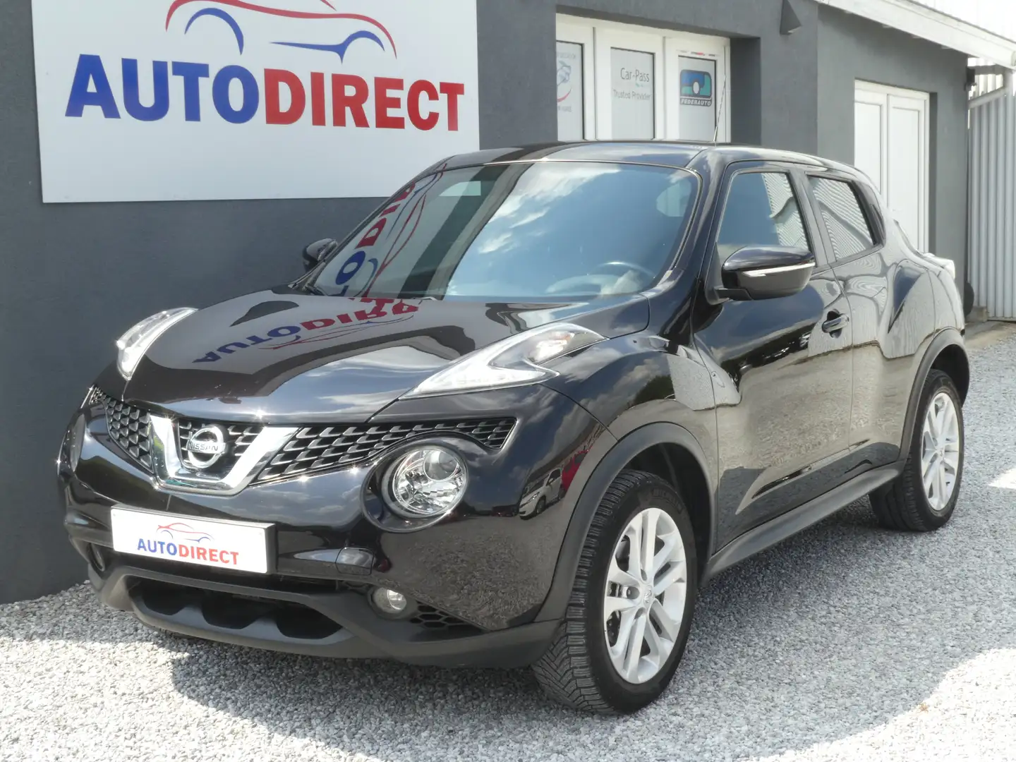 Nissan Juke 1.2 DIG-T 2WD Tekna Cuir, Navi, Camera, Bluetooth Noir - 1