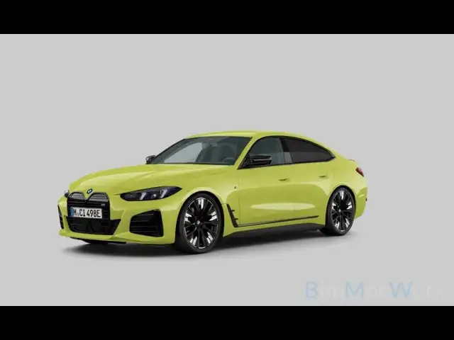 BMW i4 M50 - LIGHT GREEN SOLID - UNIEK!