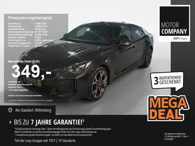 Kia Stinger 3.3 V6 T-GDI GT Bastuck+Vossen+Kamera+360