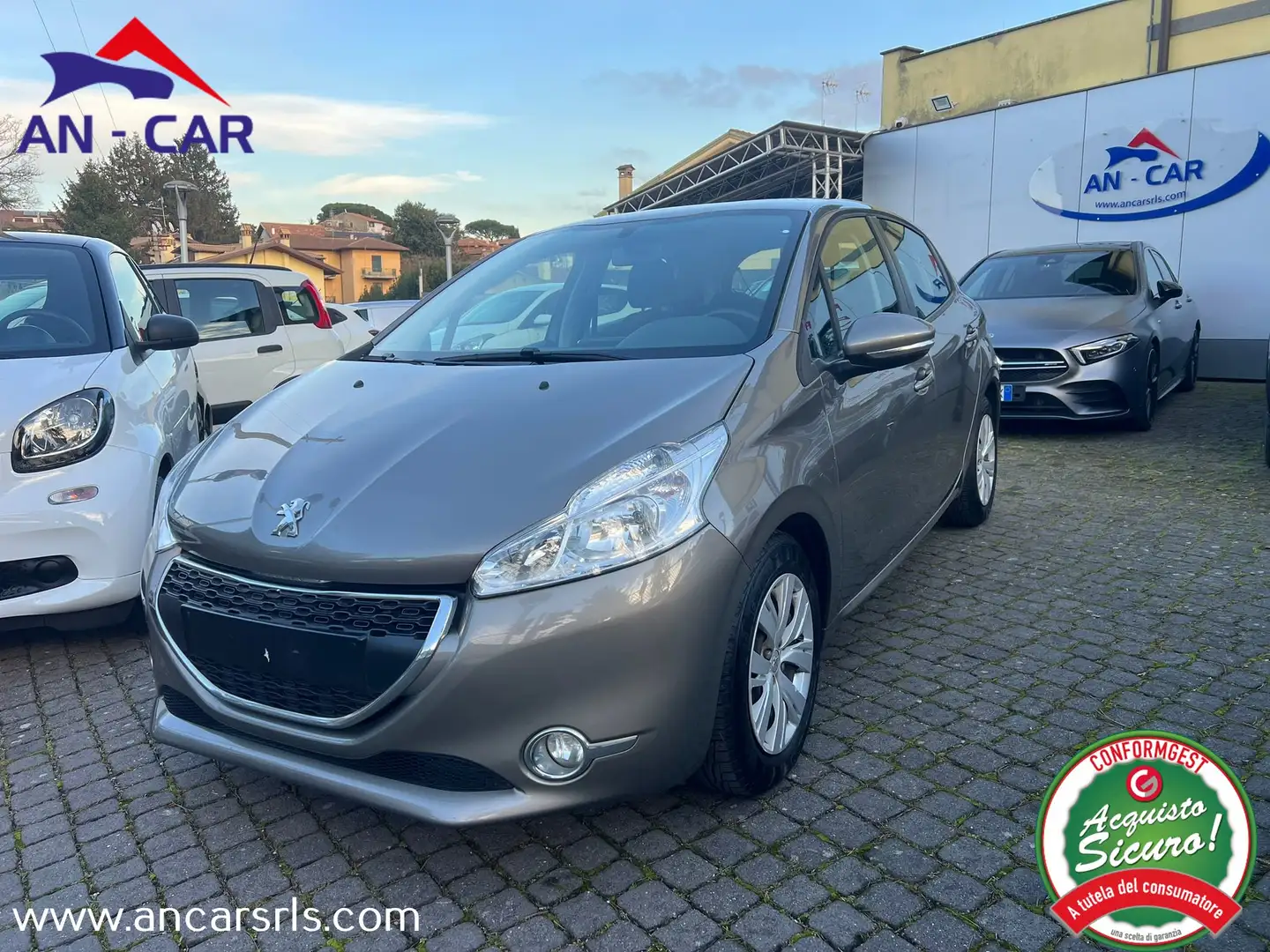 Peugeot 208 5p 1.0 puretech (vti) 12v Active - TouchScreen Grigio - 1