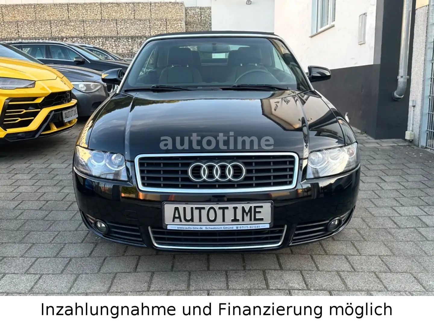 Audi A4 Cabriolet 1.8 T|Klimaaut.|HU&SERVICE NEU|TOP! Schwarz - 2