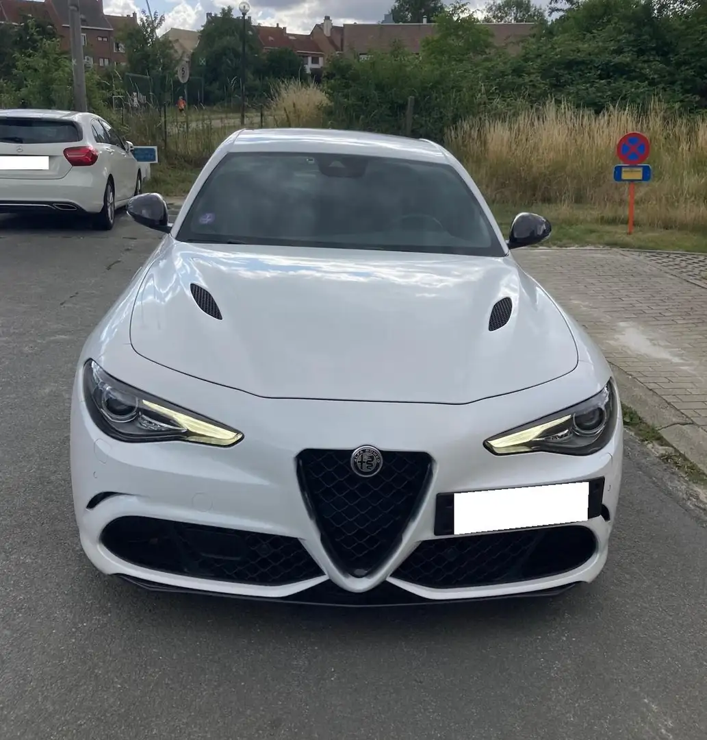 Alfa Romeo Giulia QUADRIFOGLIO 2.9T V6 510 CV AT8 -SUPERPREZZO(2021) Wit - 2