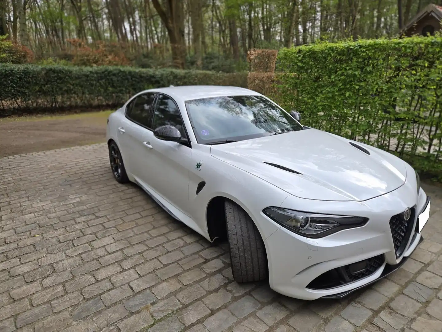 Alfa Romeo Giulia QUADRIFOGLIO 2.9T V6 510 CV AT8 -SUPERPREZZO(2021) Bianco - 2