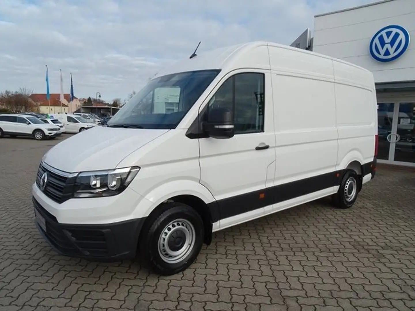 Volkswagen Crafter 35 Kasten 2,0 TDi Mittel/Hoch Ergo Tempo Weiß - 1