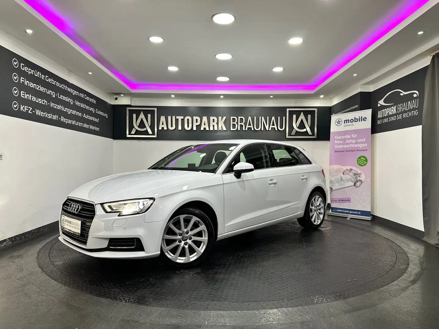 Audi A3 SB 1.6 TDI Intense *XENON*SZH*NAVI* Blanco - 1