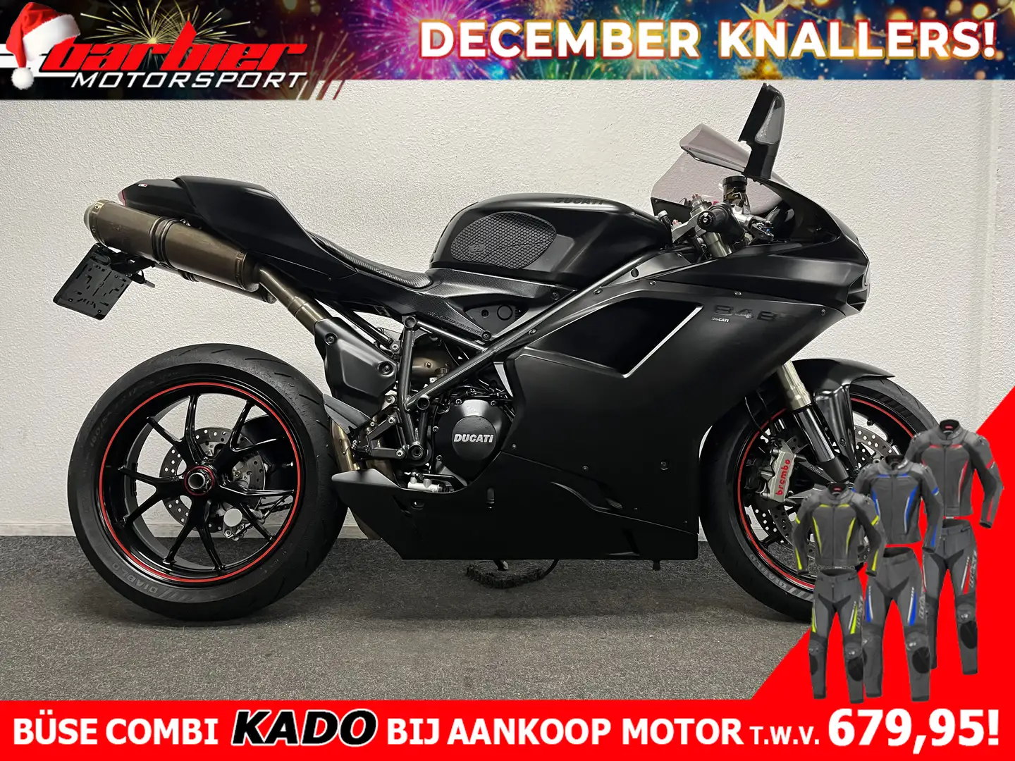 Ducati 848 EVO Zwart - 1