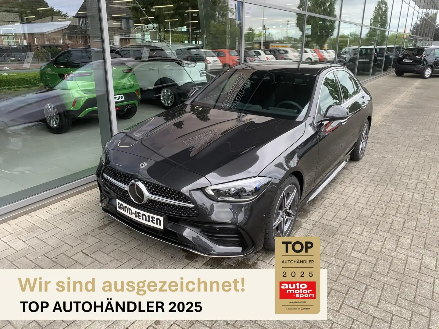 Mercedes-Benz C 300 Limo AMG Line Premium Digital 360 AHK Dist Grey - 1