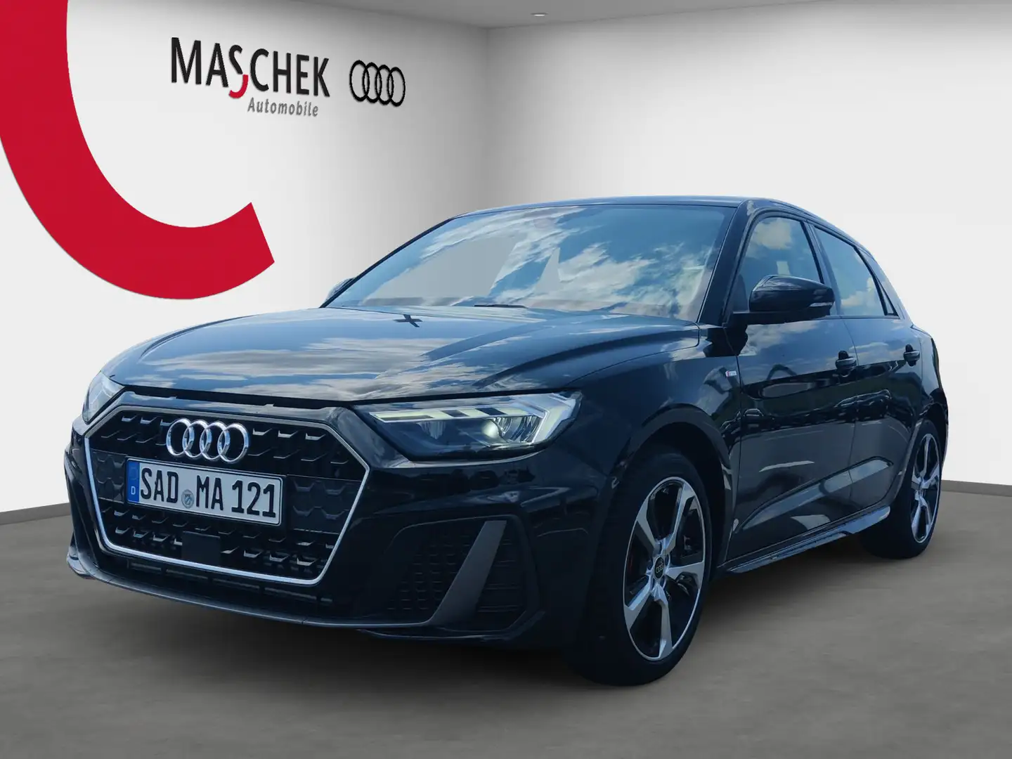 Audi A1 Sportback 40 TFSI S-Line 5JGar PDC Klima Schwarz - 2