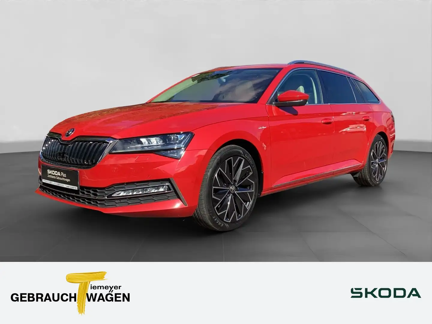 Skoda Superb Combi iV L+K PANO ST.HEIZ AHK ASSIST Rosso - 1