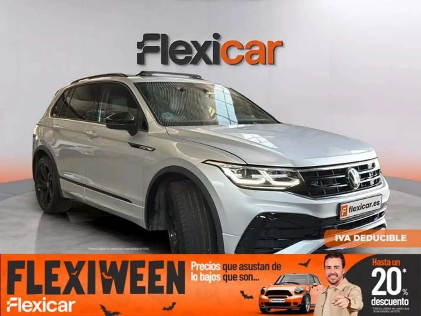 Volkswagen Tiguan 2.0TDI R-Line DSG 110kW Gris - 1