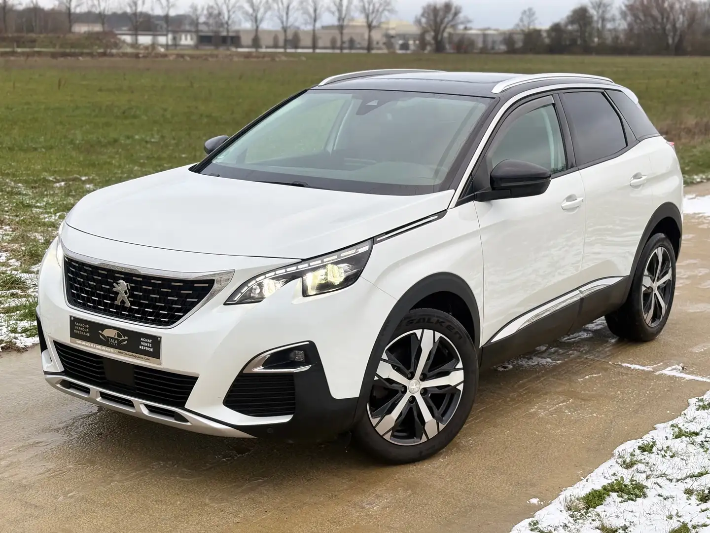 Peugeot 3008 3008 1.6 BlueHDi JANTES-LED-PANORAMA-AUTOM-GARANTI Blanc - 1