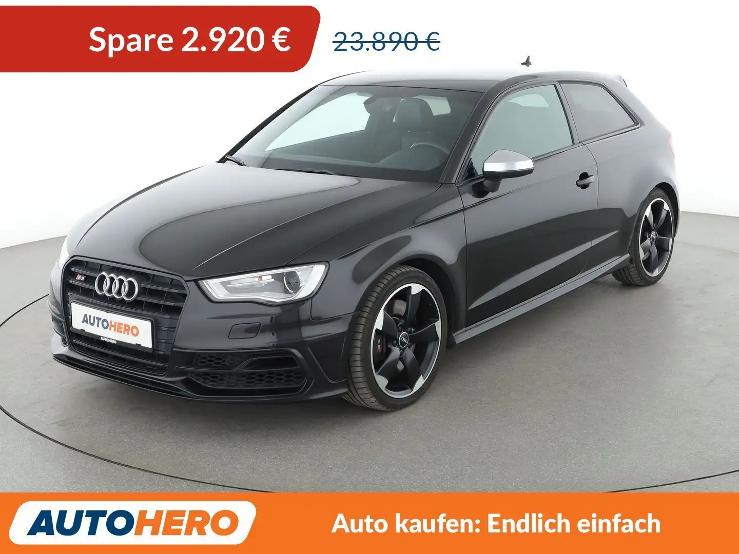 Audi S3 2.0 TFSI quattro Aut.*NAVI*PDC*SHZ*TEMPO* Negru - 1