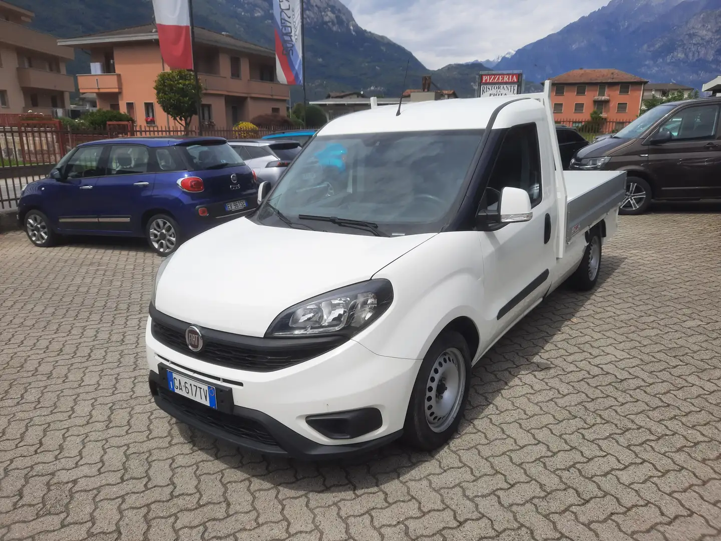 Fiat Doblo 1.6 105CV WORK-UP CASSONE FISSO IVA ESCLUSA Blanc - 2