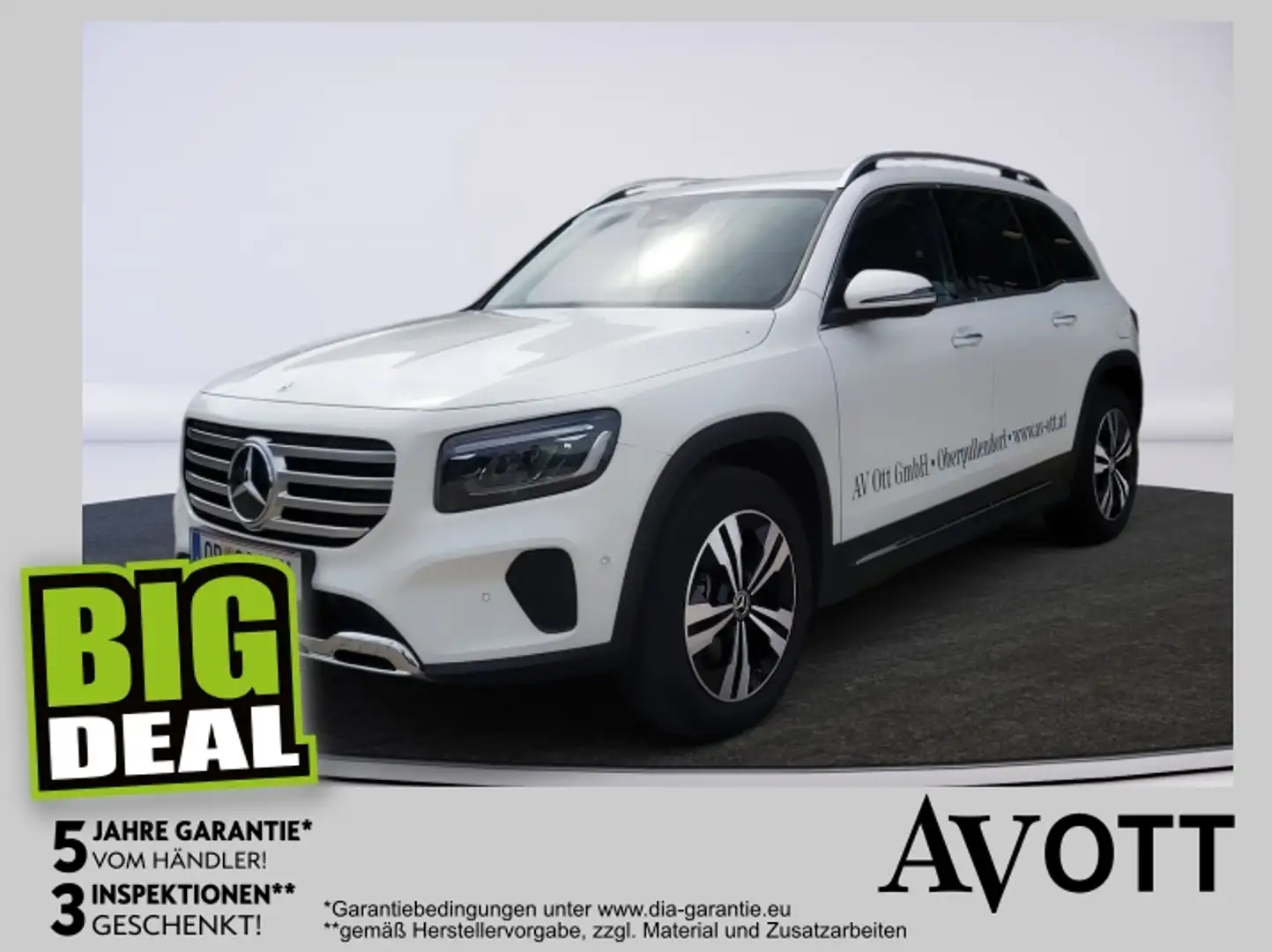 Mercedes-Benz GLB 200 d 4M Ö-Edition Progressive Weiß - 1
