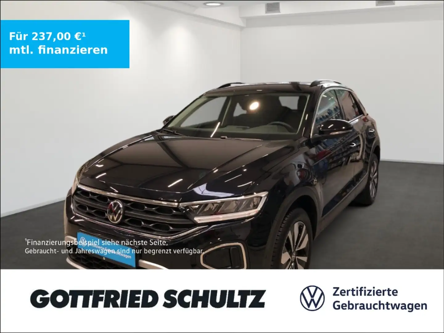 Volkswagen T-Roc MOVE TSI LED SITZHEIZUNG CARPLAY EINPARKHILFE Schwarz - 1