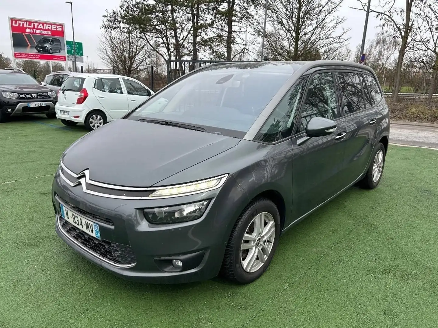 Citroen Grand C4 Picasso 1.6 E-HDI 115 CONFORT ETG BVA Gris - 1