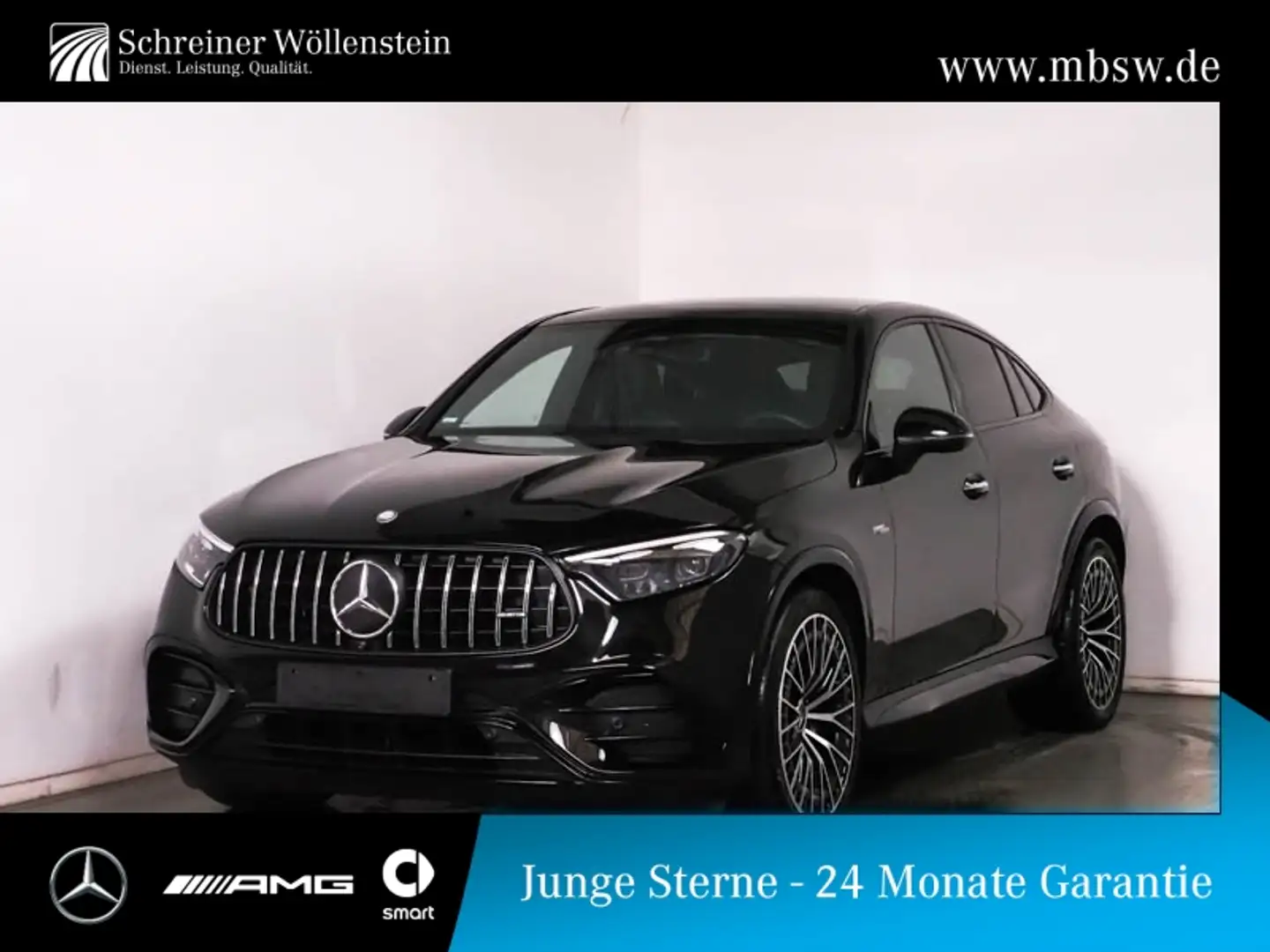 Mercedes-Benz GLC 43 AMG AMG GLC 43 4M Coupé PANO*AHK*NIGHT*PREF-SOUND* Noir - 1
