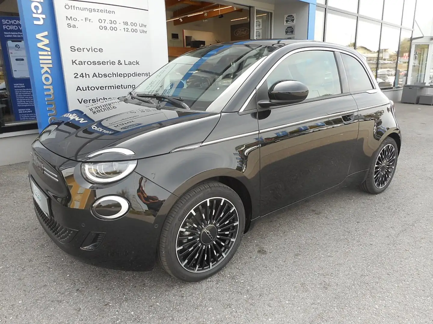 Fiat 500e 500 Elektro La Prima 3+1 42 kWh Schwarz - 1