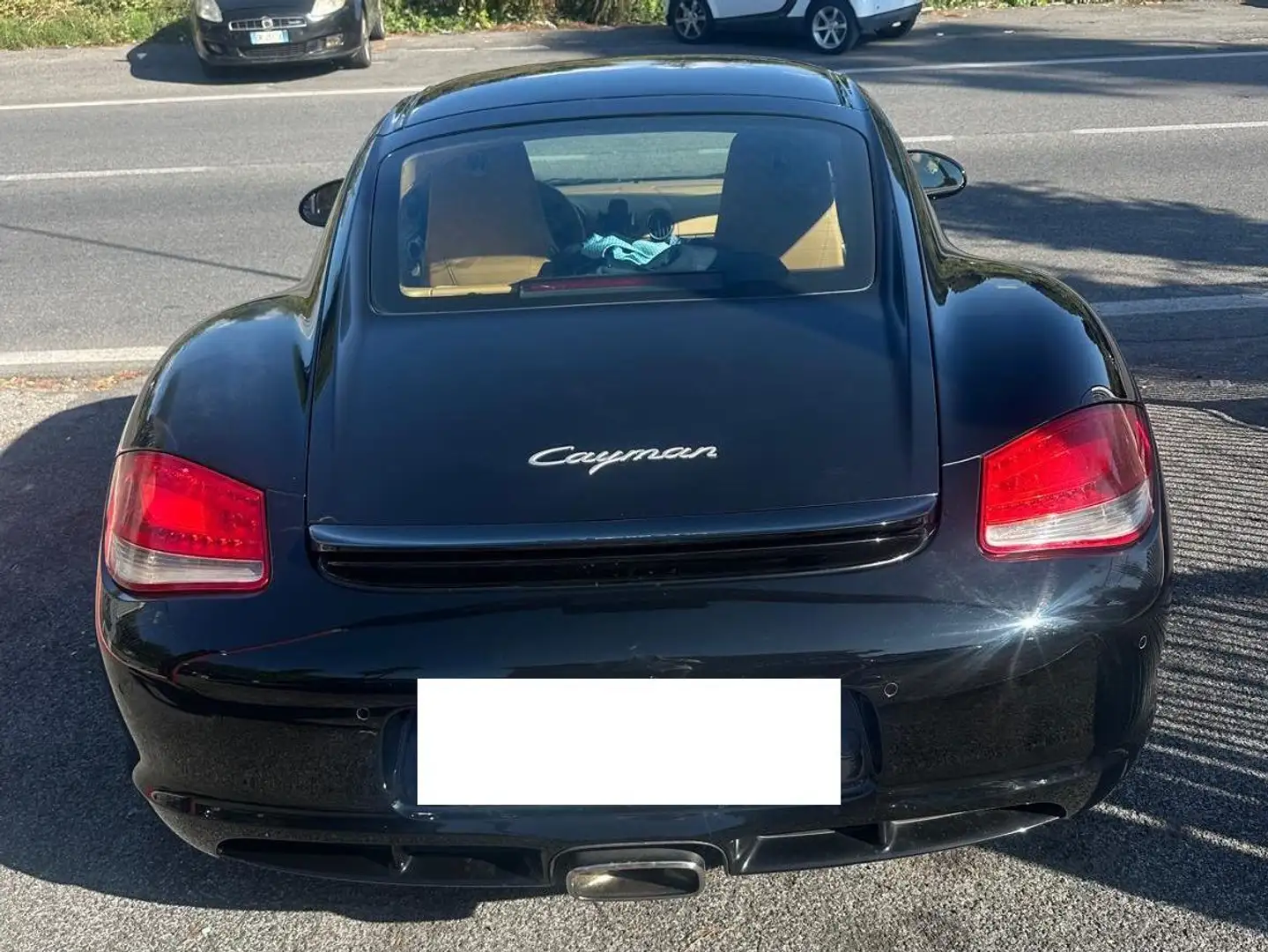 Porsche Cayman BLACK EDITION PELLE FRAU 265CV MAUALE Noir - 2
