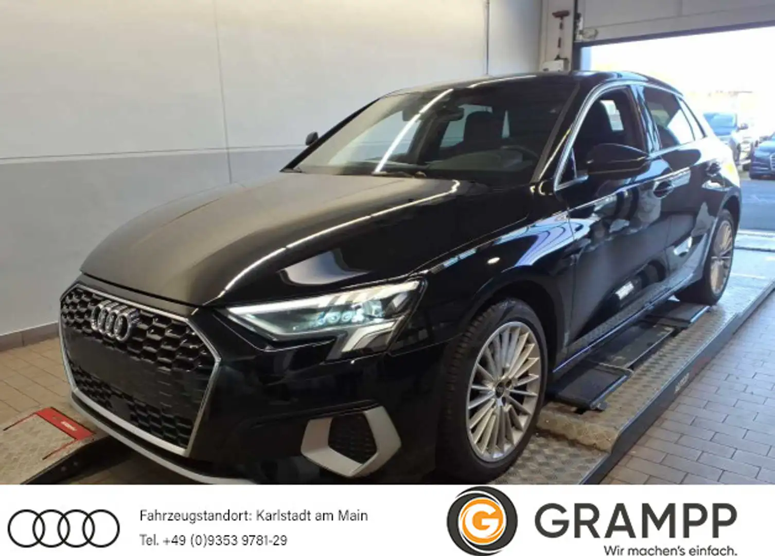 Audi A3 advanced 35 TDI +AHK+KAMERA+VIRTUAL Schwarz - 1