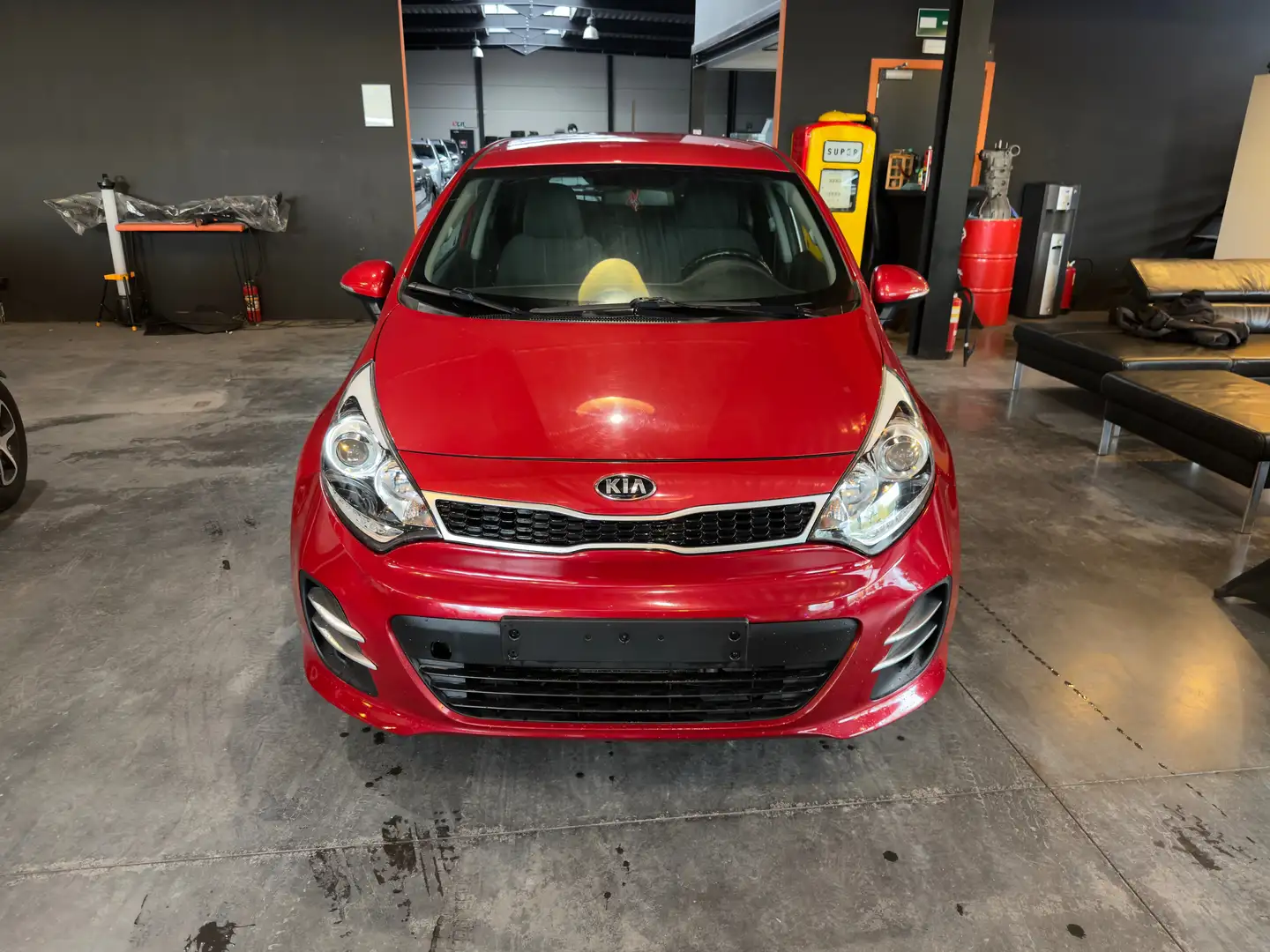 Kia Rio Rio 1.4 CRDi Mind/caméra/bluetooth Rouge - 2