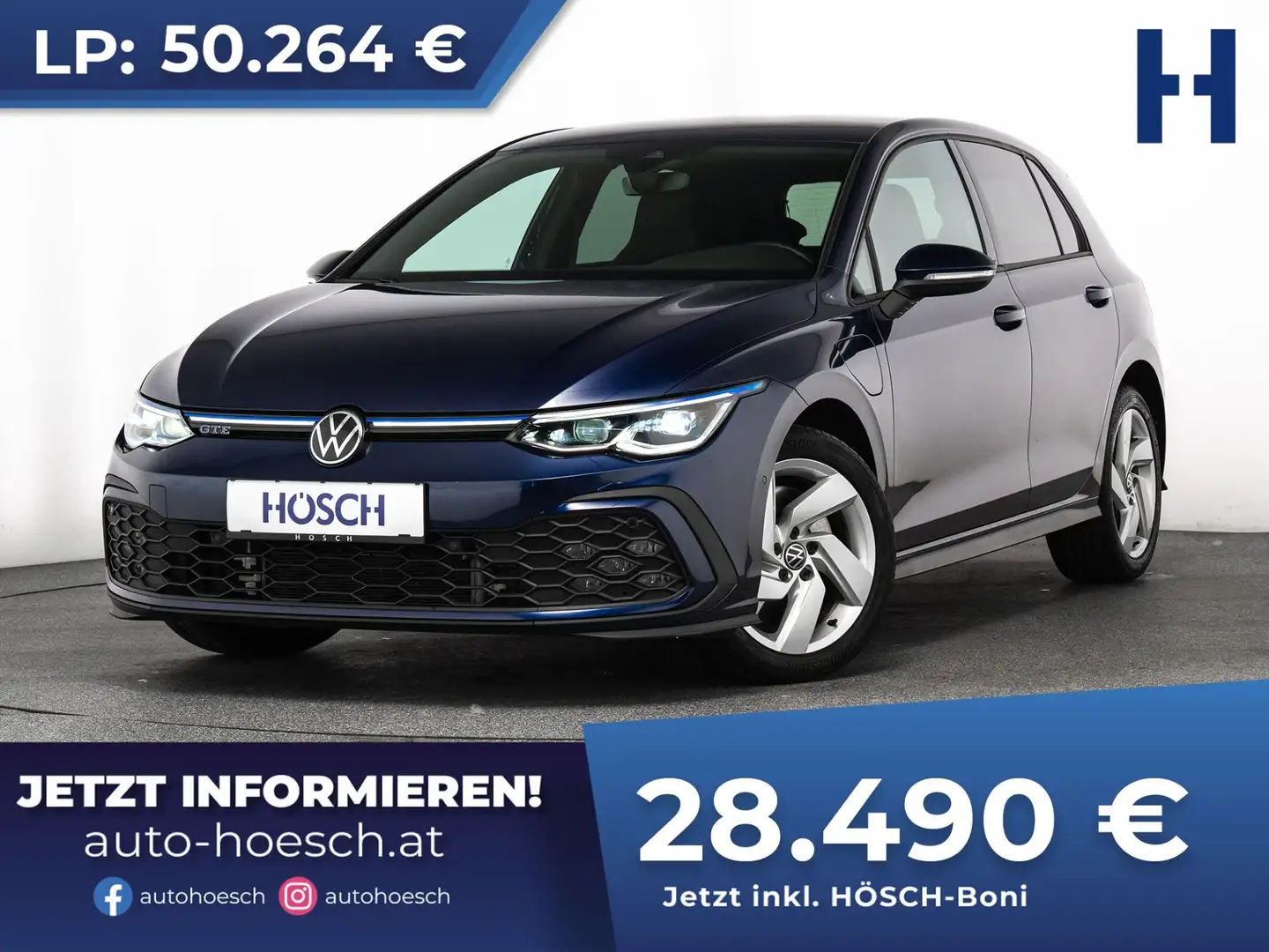 Volkswagen Golf GTE 1.4 eHybrid MATRIX DISCOVER ASSISTENZ ++ Blau - 1
