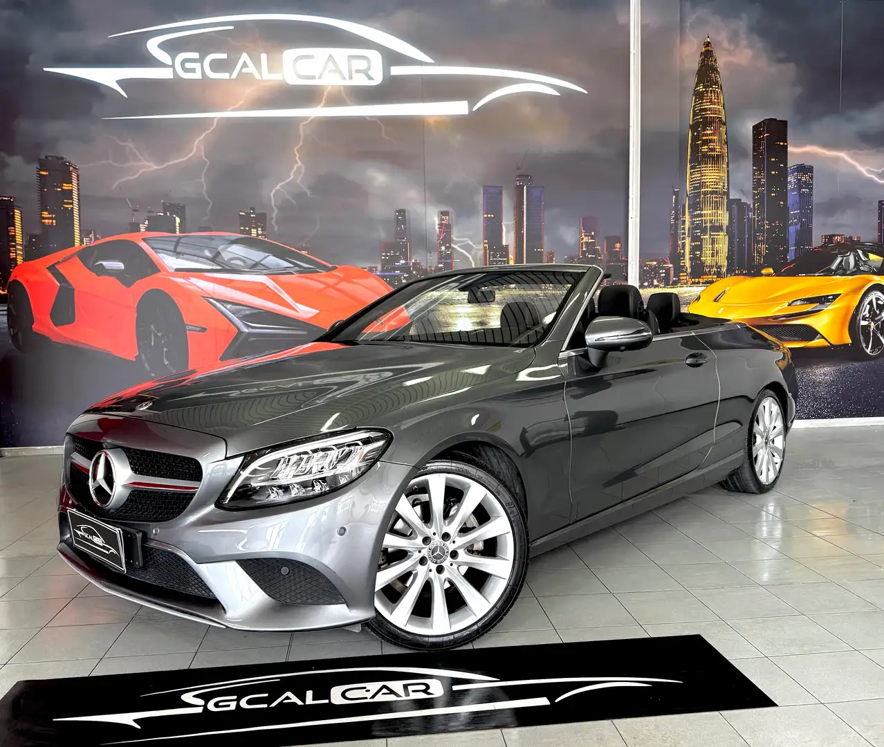 Mercedes-Benz C 200 Cabrio EQ BOOST PREMIUM CERTIFICATA OK PERMUTE Grigio - 1