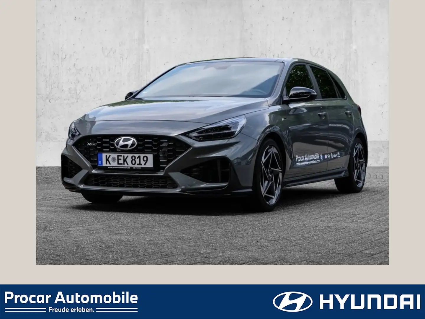 Hyundai i30 1.5 T-GDI N-Line RFK / LED / SHZ / NAVI Gris - 1
