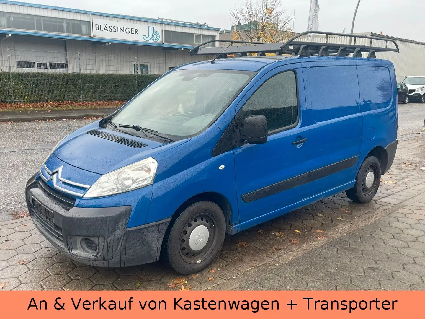 Citroen Jumpy HDi Kasten - TÜV NEU - 1.HAND - AHK Blau - 2