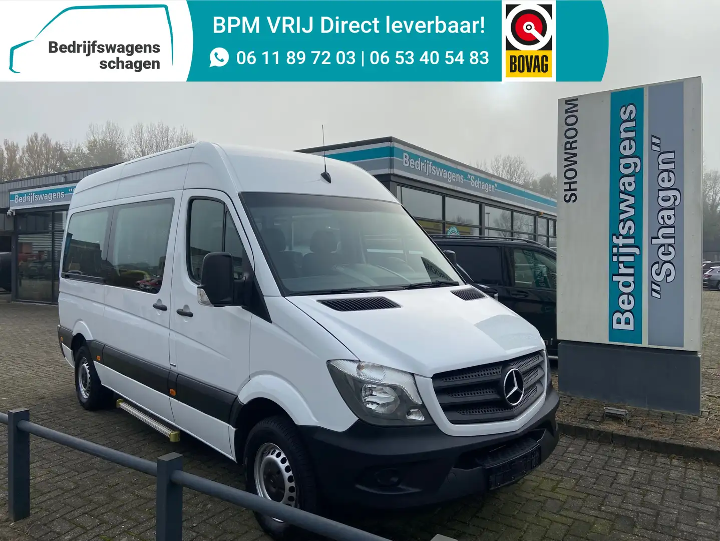 Mercedes-Benz Sprinter 314 CDI L2H2 E6 Rolstoelbus | 9 Personenbus | Inva Wit - 1