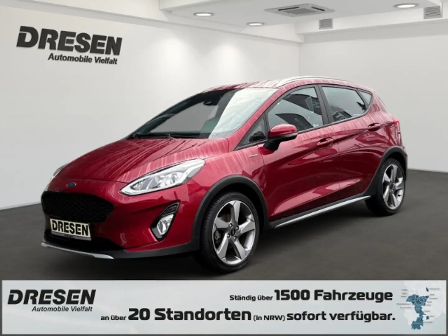 Ford Fiesta Active Plus Navi Soundsystem B & O Apple CarPlay A Rosso - 1