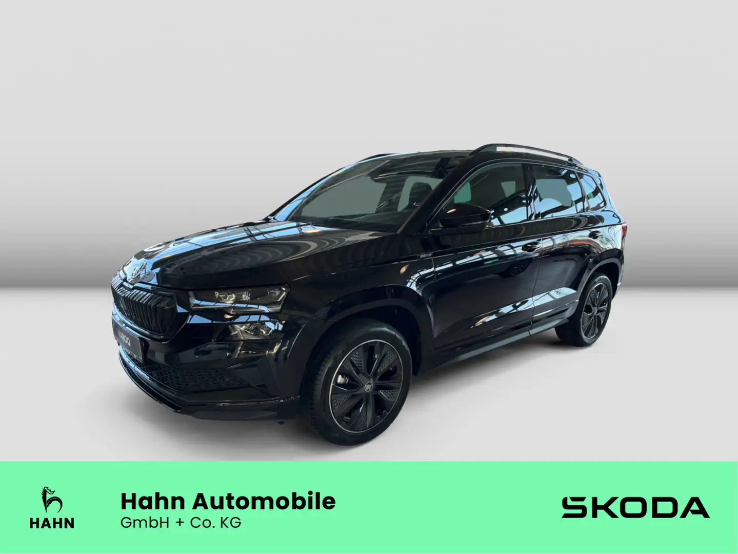 Skoda Karoq Sportline 1,5 TSI AHK Park Komf Assist Nav Noir - 1