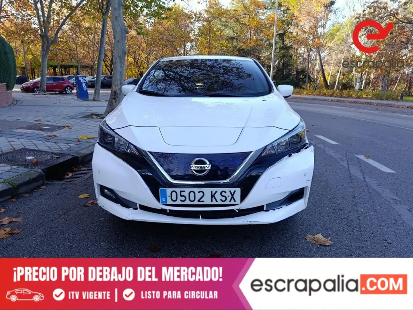 Nissan Leaf 40kWh N-Connecta Blanco - 2