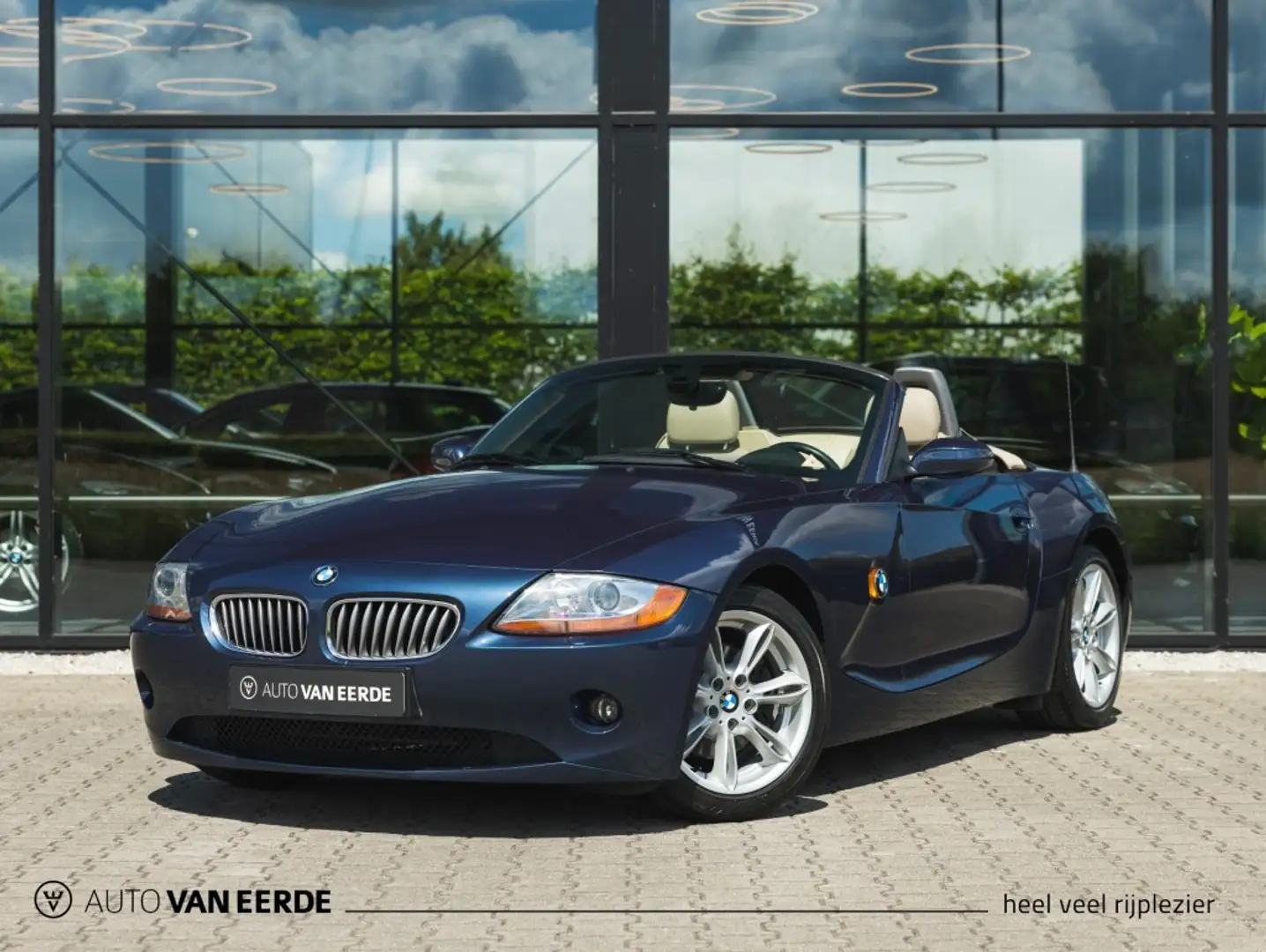 BMW Z4 Roadster 3.0i S Aut. - NL, dealer OH, TOP! Blauw - 1