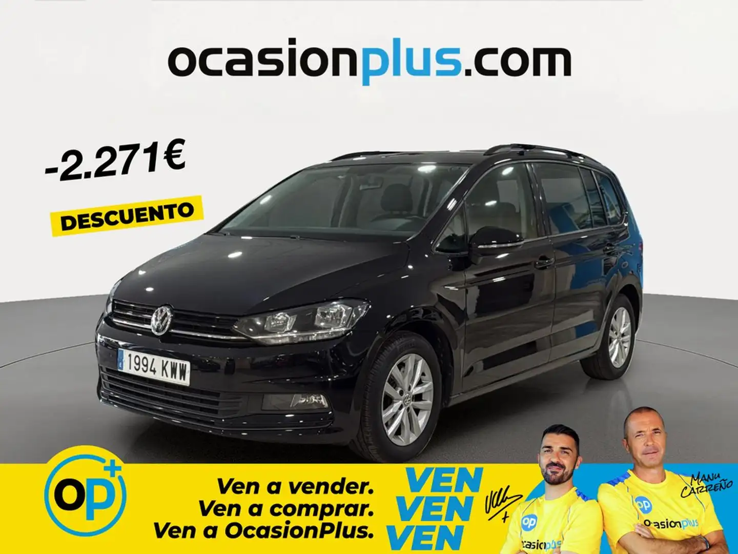 Volkswagen Touran 1.0 TSI Edition 85kW Negro - 1