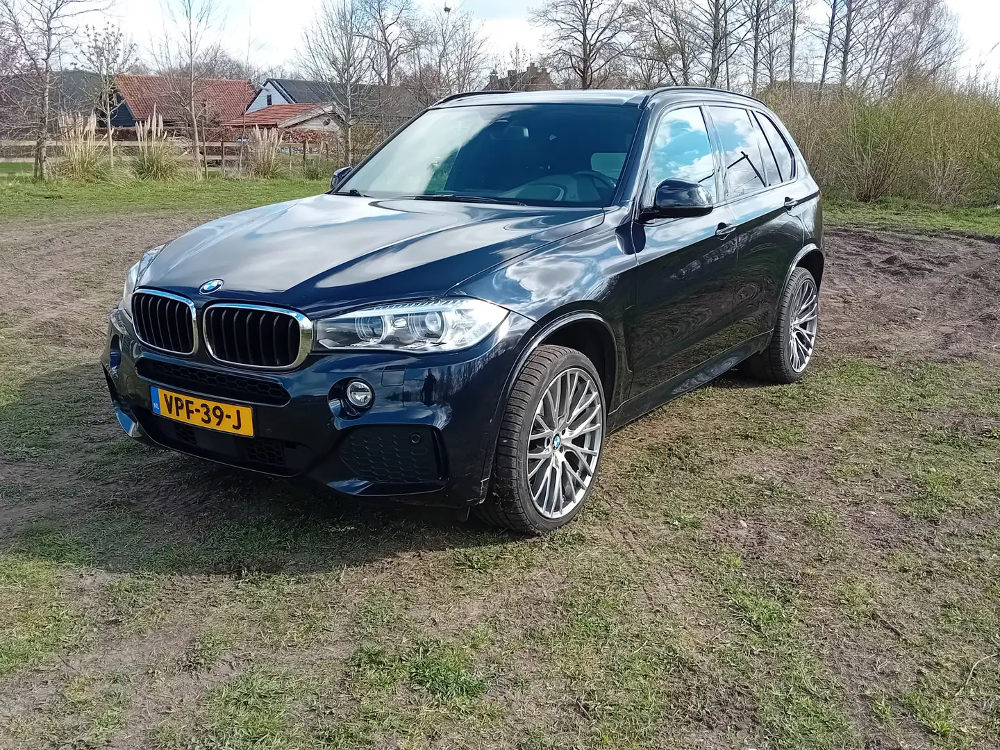 BMW X5 XDRIVE30D Grijs kenteken BTW auto!! M-pakket!! Ver Black - 1
