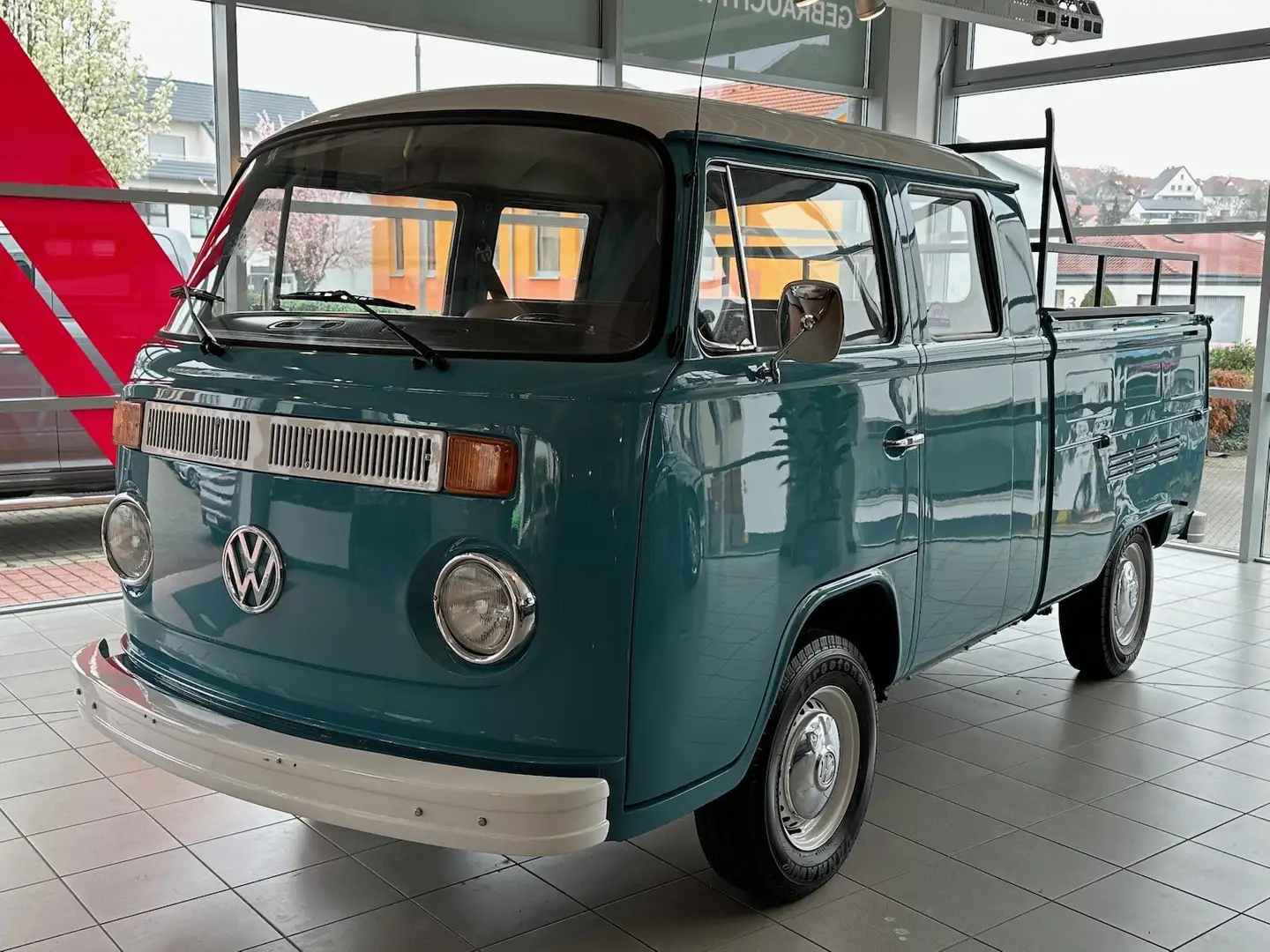 Volkswagen T2 T2 (alle) Doppelkabine Pritsche *Rarität*Einzelstü Синій - 1