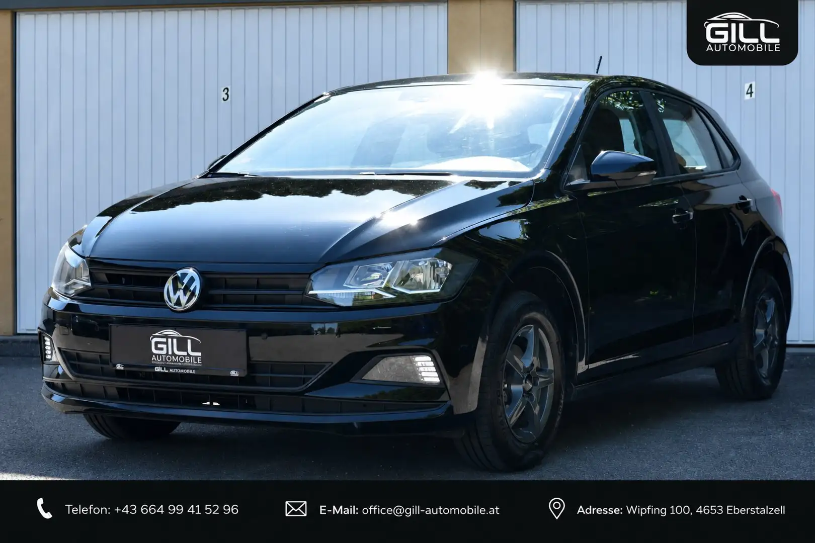 Volkswagen Polo 1,0 CarPlay | Klimaautomatik | Pickerl 06/2027 Schwarz - 1