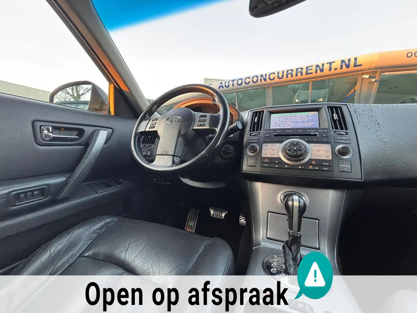 Infiniti FX 35, Bose, Leder, Nieuwe APK, Inruil mogelijk. Grijs - 2