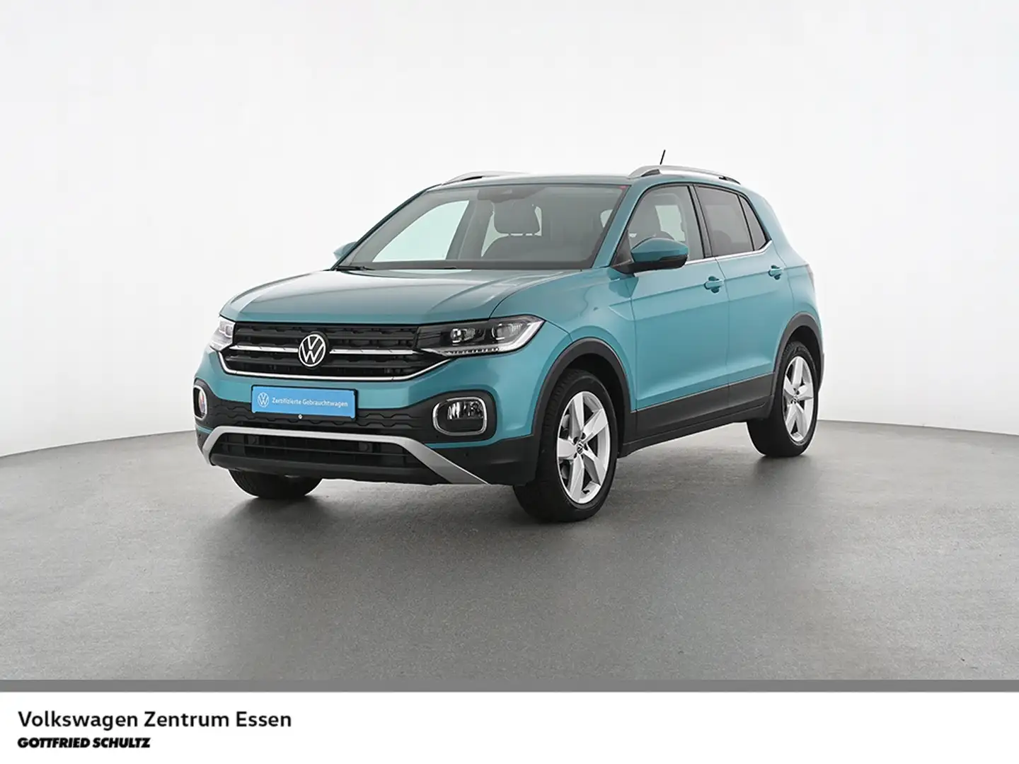 Volkswagen T-Cross Style TSI DSG LED R-Kamera Sitzhzg ACC Grün - 1
