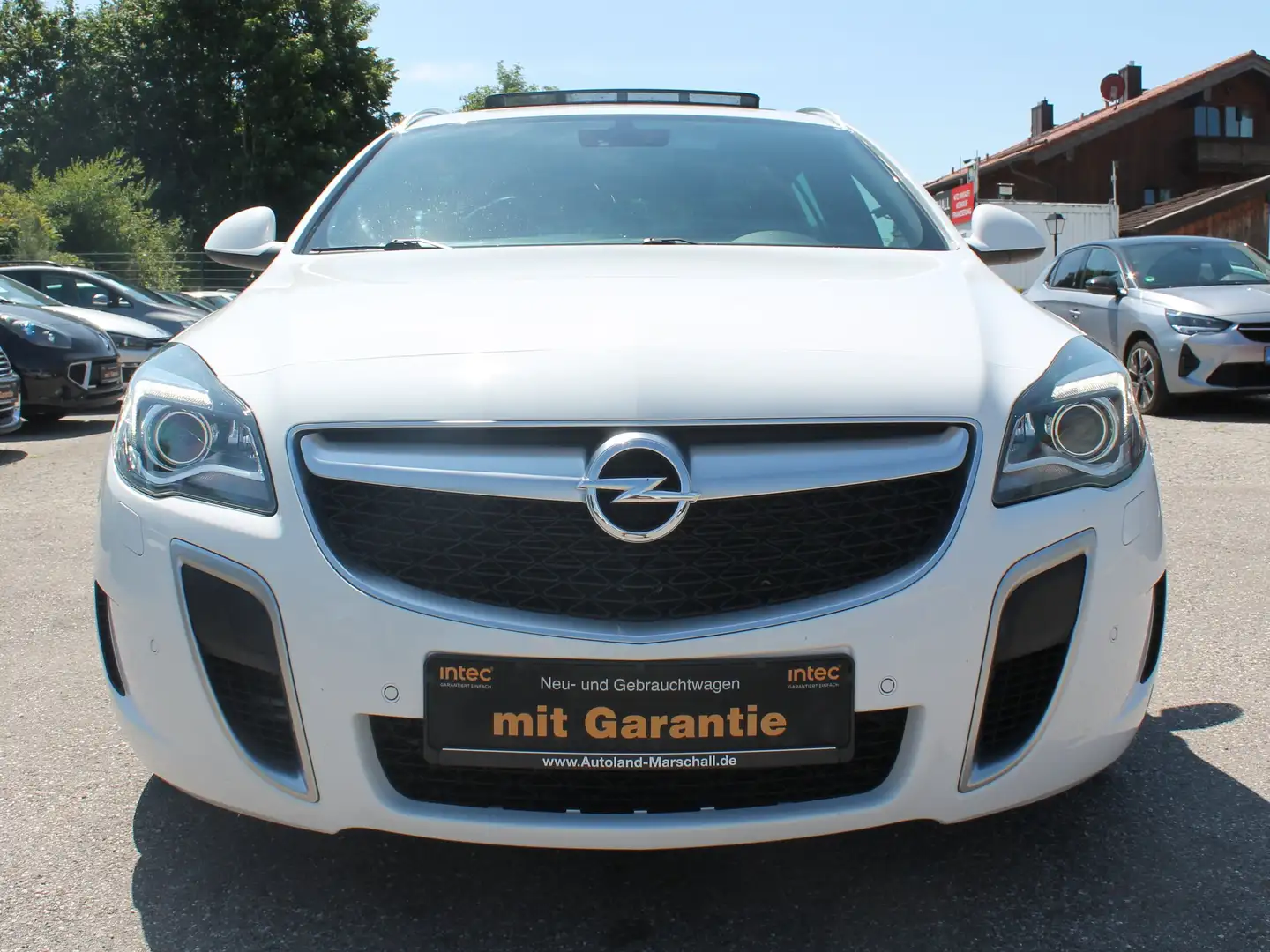 Opel Insignia 2,8V6 OPC 4x4 PANORAMA RECARO II.HAND Wit - 2