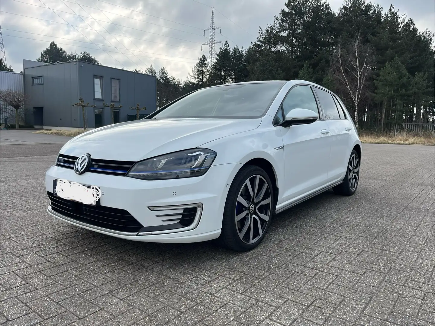 Volkswagen Golf GTE DSG pano leder Wit - 1