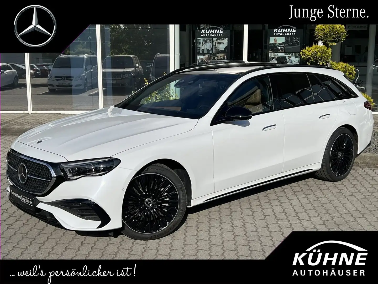Mercedes-Benz E 300 T de 4M AMG+Airmatic+Sound+20'+ENERGIZING Blanco - 1