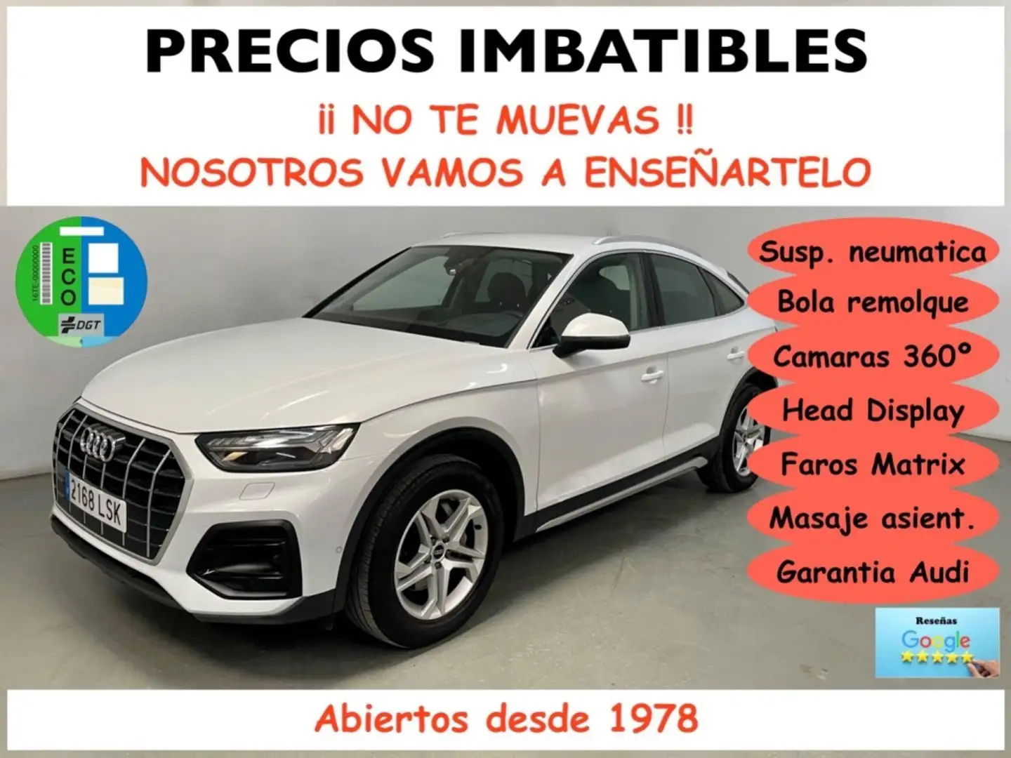 Audi Q5 Sportback 40 TDI quattro-ultra Advanced S tronic 1 Blanco - 1