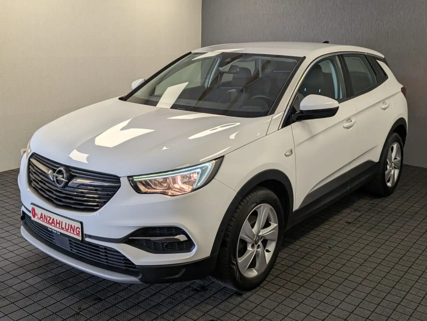 Opel Grandland Innovation+Kam+Navi+Keyless+Teil-Leder Weiß - 1
