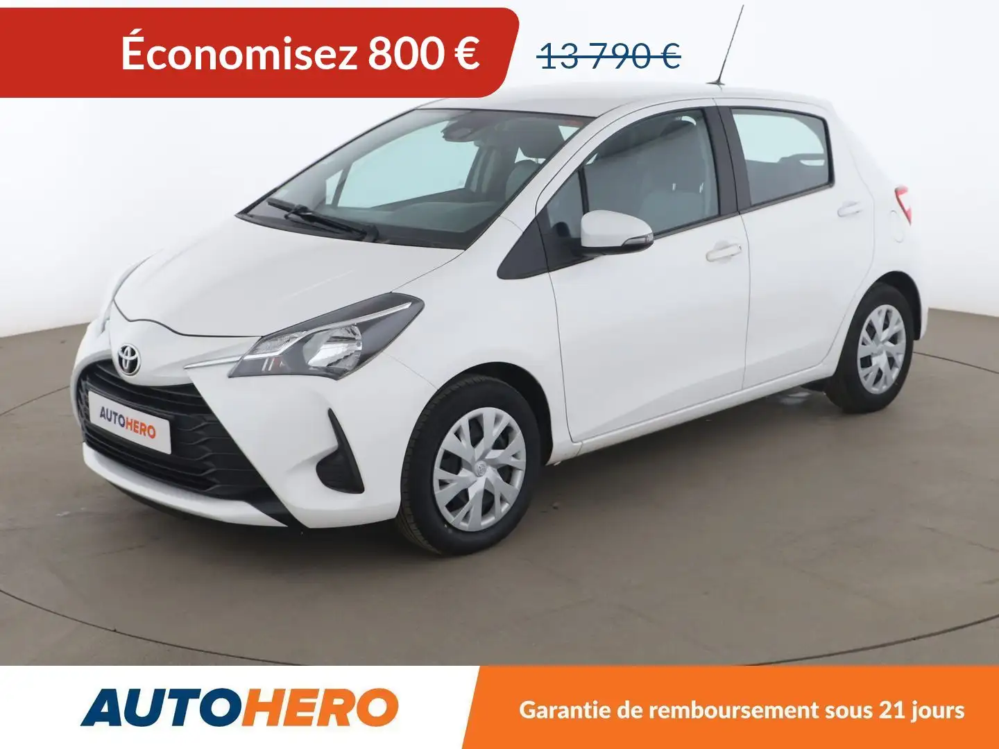 Toyota Yaris 1.5 VVT-i Ultimate Blanc - 1