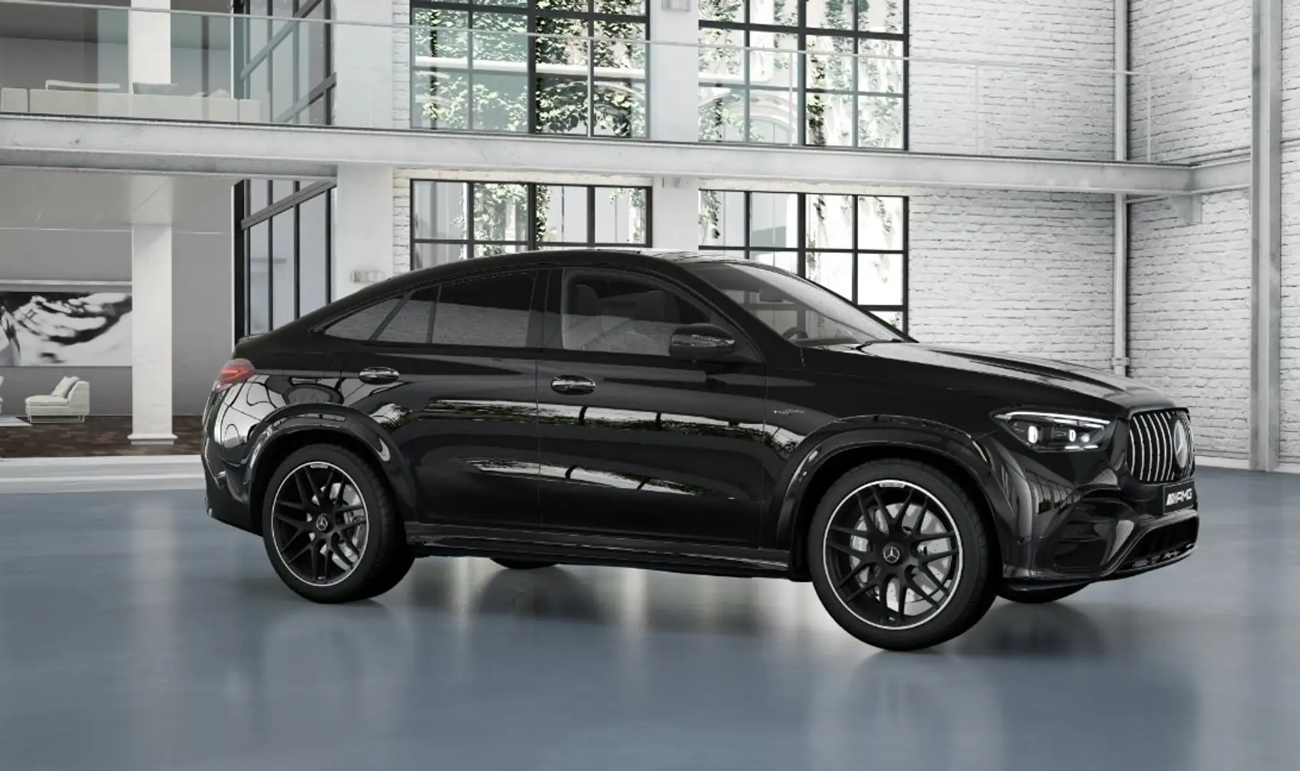 Mercedes-Benz GLE 53 AMG HYBRID 4MATIC+ Coupé Schwarz - 2
