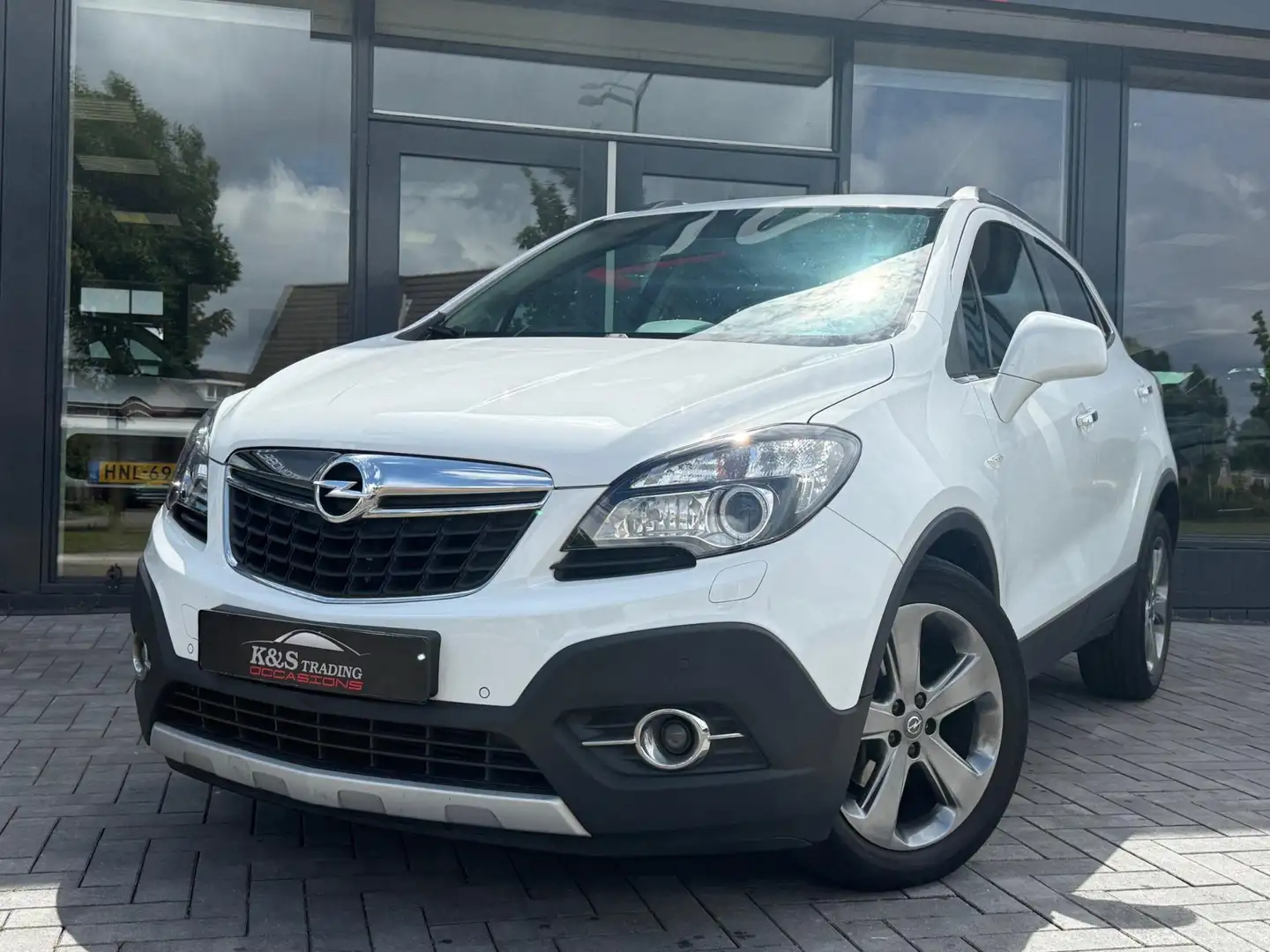 Opel Mokka 1.4 T Cosmo Automaat Camera Navi Wit - 2