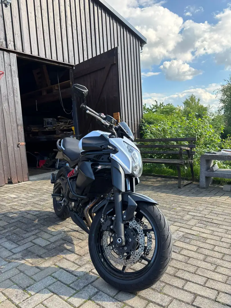 Kawasaki ER - 6 N Blanc - 1